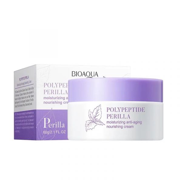 Moisturizing and rejuvenating face cream with perilla extract, 60 gr.